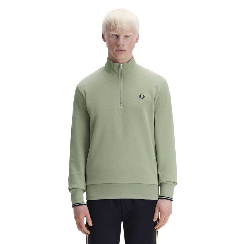 Fred Perry Half Zip Sweatshirt image number 0